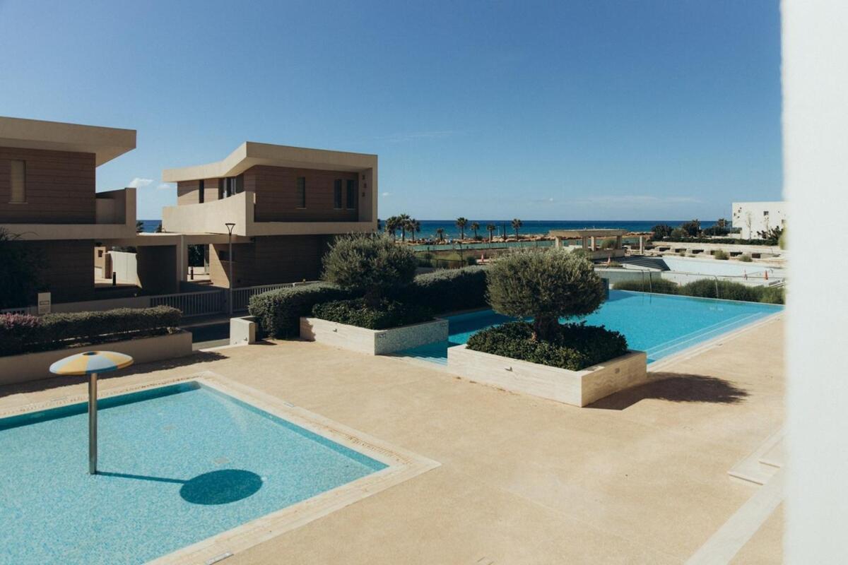Lägenhet New Lux Seaview 1br, Sun Resort, Pool & Ayia Napa